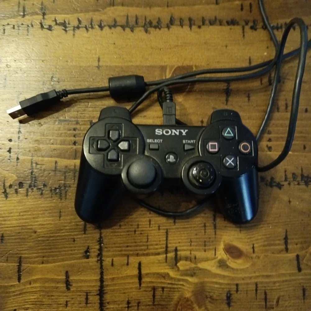 Sony PlayStation 3 DualShock 3 Wireless Controller Black CECHZC2U r1